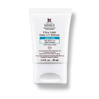 Kiehl's Ultra Light Daily UV Defense Aqua Gel SPF50 Solkrem for ansiktet Anti-forurensning Fet hud 30 ml