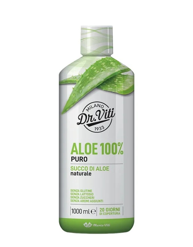 MARCO VITI Marco Viti Dr. Viti Aloe 100% Pur 1 l Effet nettoyant digestif