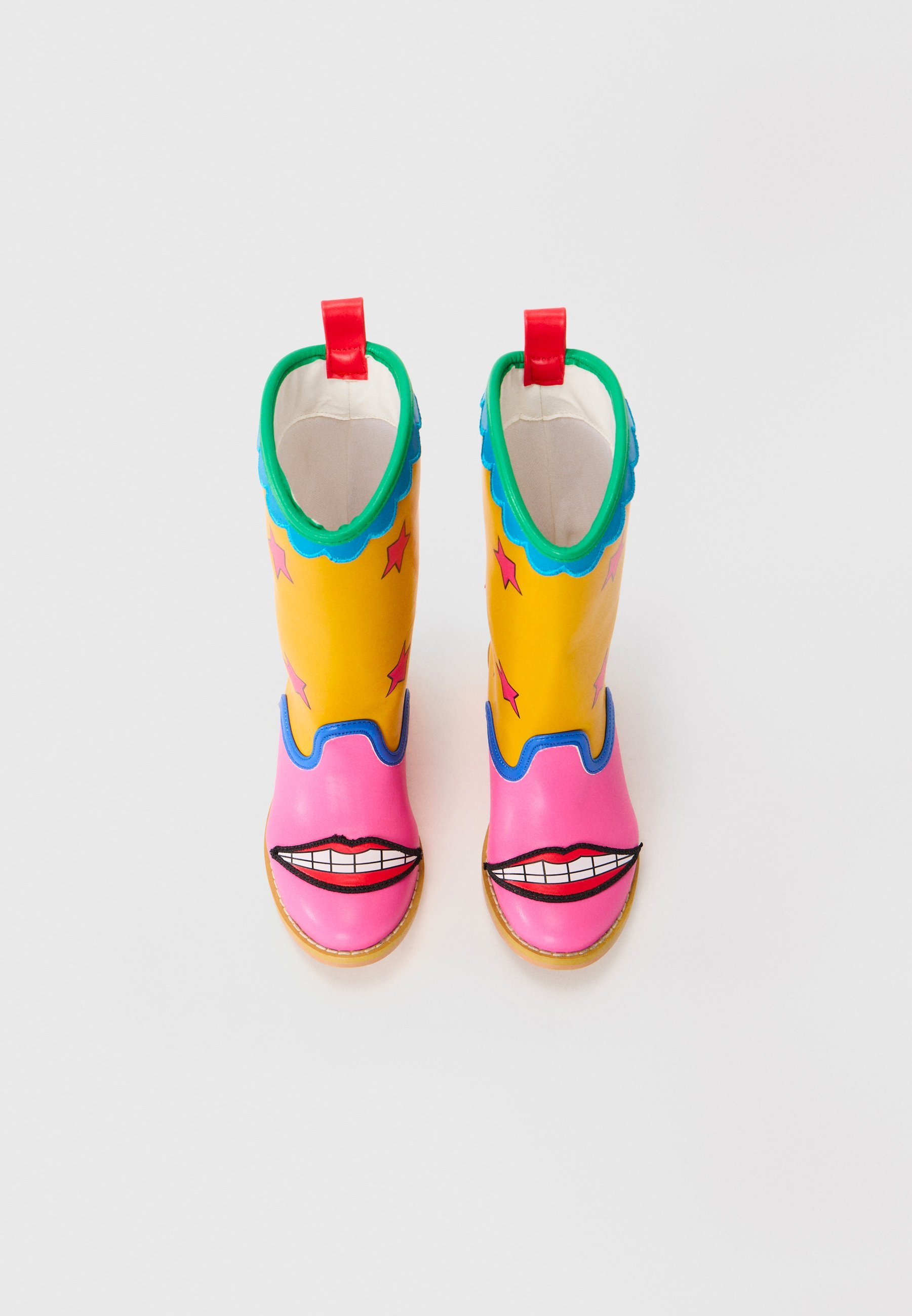 Stella McCartney kinder cowboy/biker enkellaarsjes - veelkleurig
