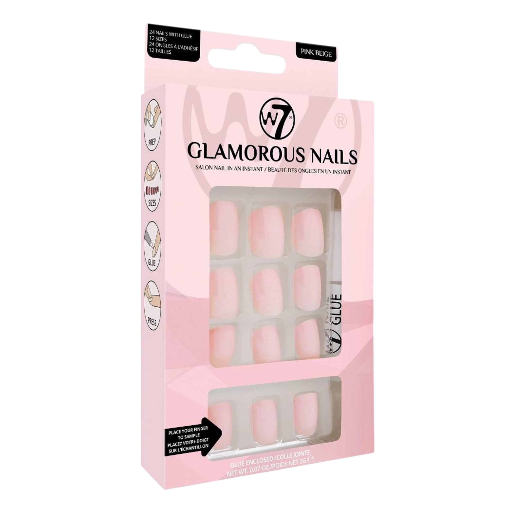 W7 Glamurozni nokti