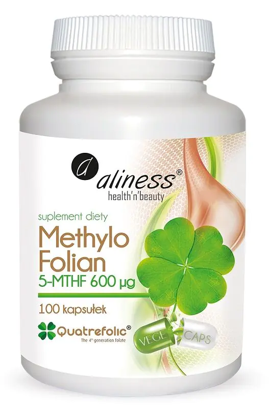 Aliness Methylo Folian 600 mcg Vege, Kapsułki