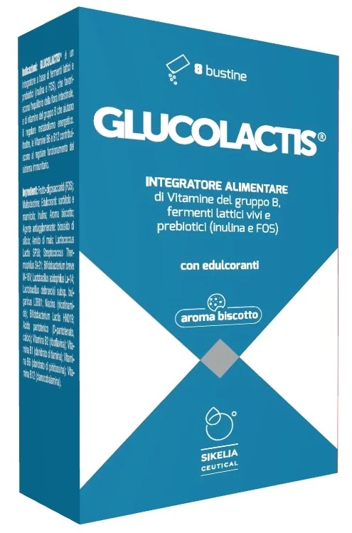 Glucolactis 8 zakjes koekjes