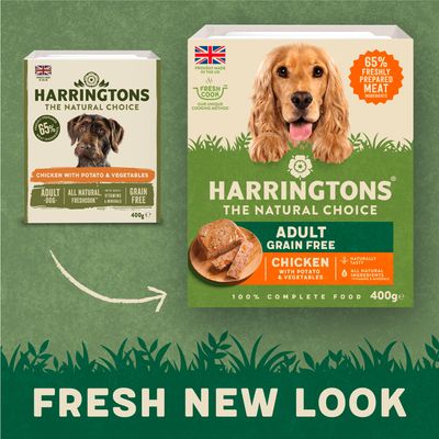 Harringtons Komplettfutter für ausgewachsene Hunde – Huhn & Kartoffel
