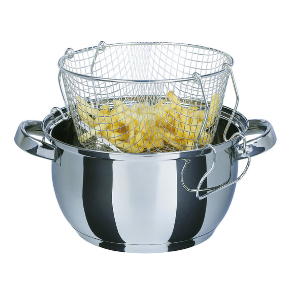 Friteerauskattila, 22 cm, 3-osainen setti.