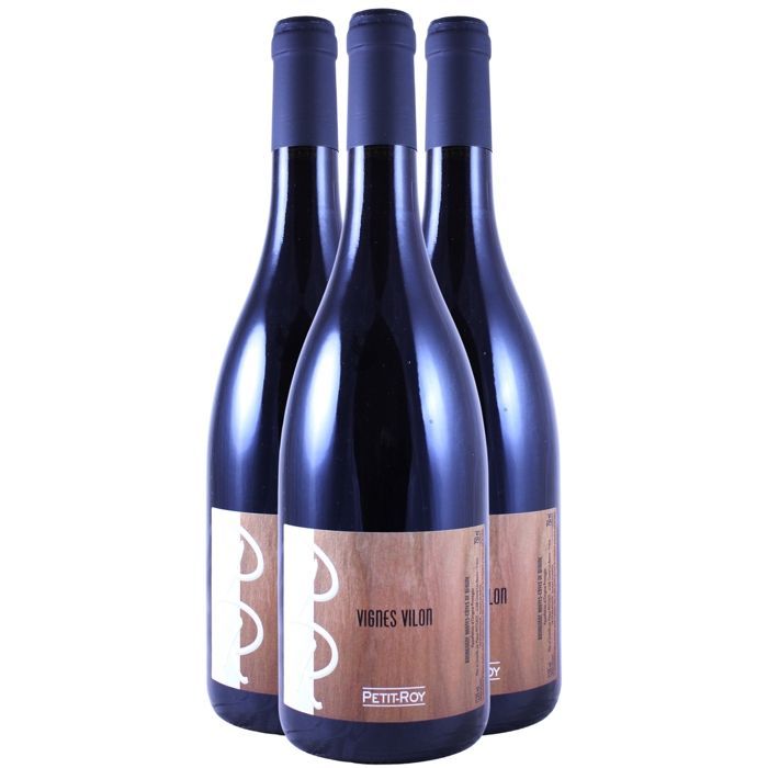Domaine Petit Roy Bourgogne Hautes Côtes de Beaune Vigne Vilon 2022 - Red Burgundy Wine (3x75cl).