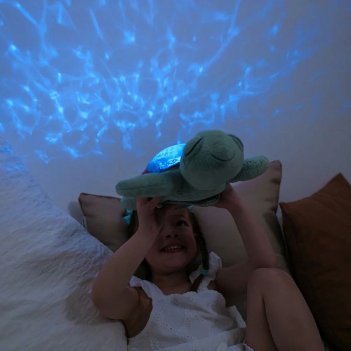 Veilleuse - Cloud b - Tranquil Turtle™ - Rechargeable - Vert - 4 sons apaisants