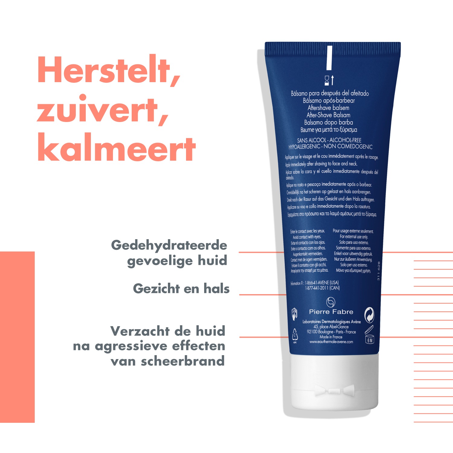Avène Aftershave Men Aftershave Balm - 75 ml