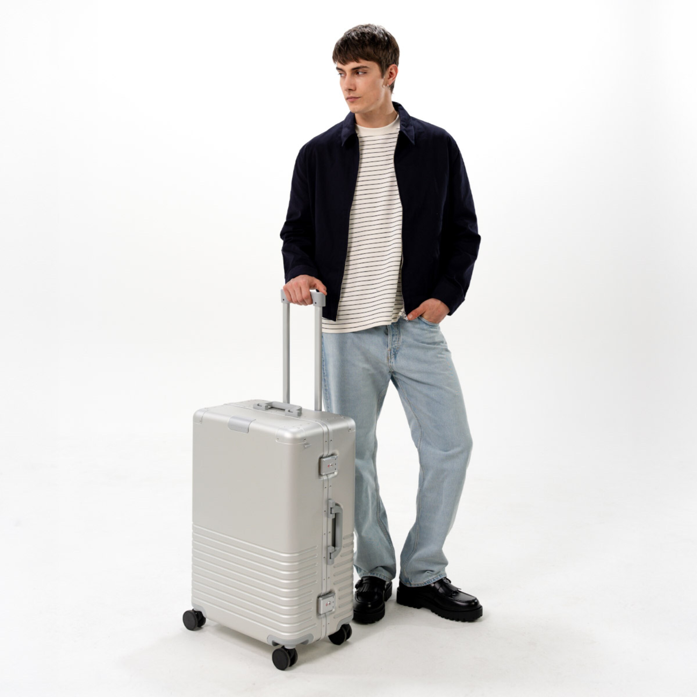 Enregistrement Heathrow Aluminium Argent