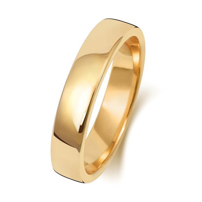 Alliance, Homme/Femme, Or 18k, 4mm Confort, 31001