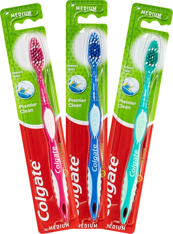 Zobna ščetka Colgate Premier Clean srednje velikosti