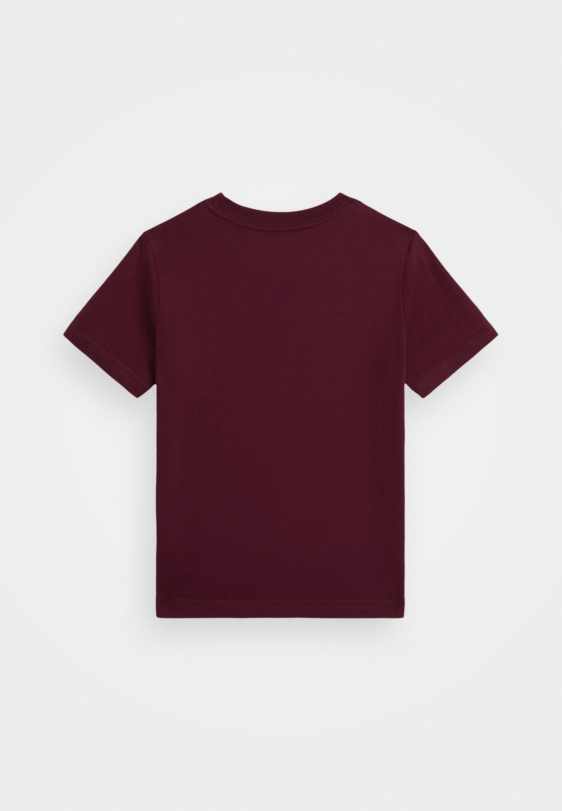 Polo Ralph Lauren COL ROND - T-shirt basique - couleur vin classique