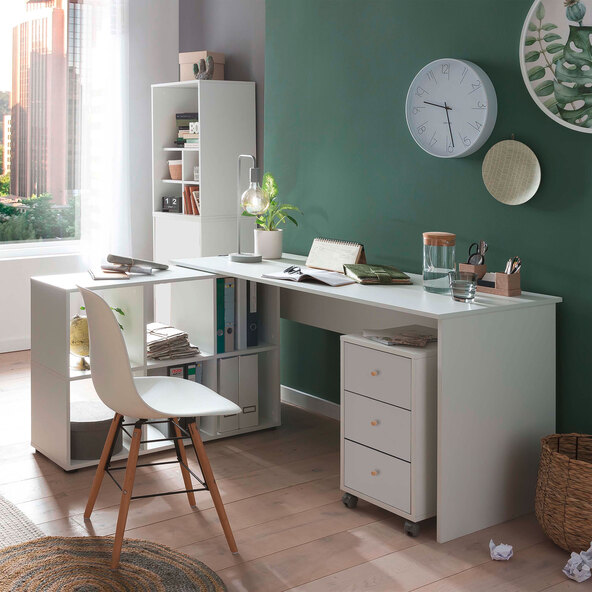 Series 500 desk 1500 6F, white