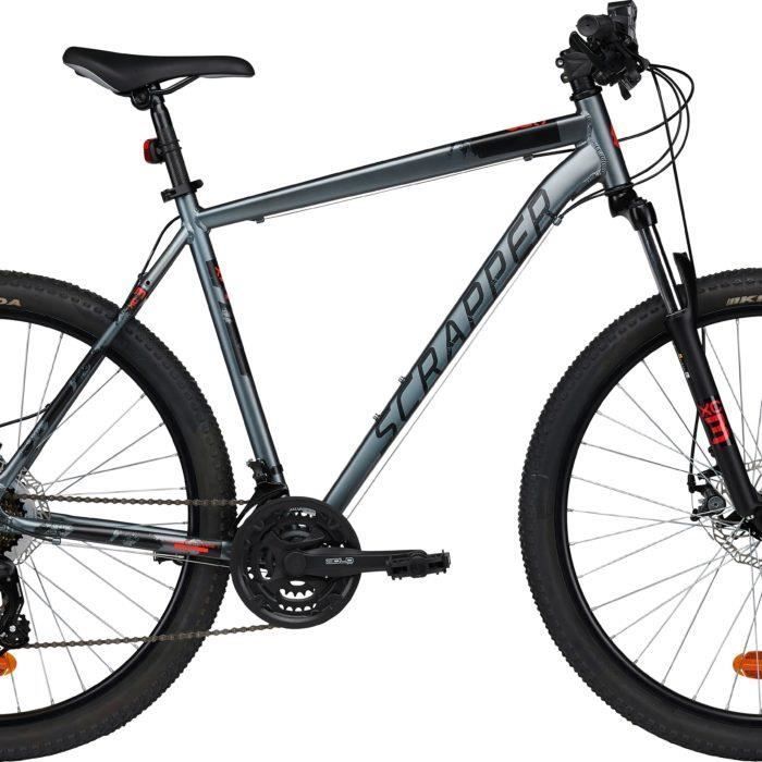Vélo VTT 27.5'' SCRAPPER XC 3.1 LTD cadre en aluminium - Fourche Télescopique 21 Vitesses, equipé Shimano et double freins à