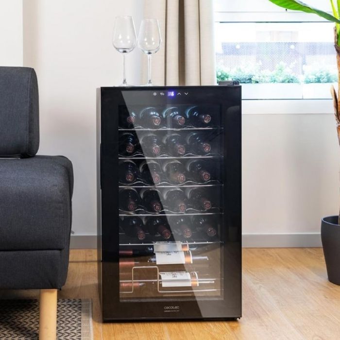 Cecotec Bolero GrandSommelier 2450 Black Compressor Wine Cellar