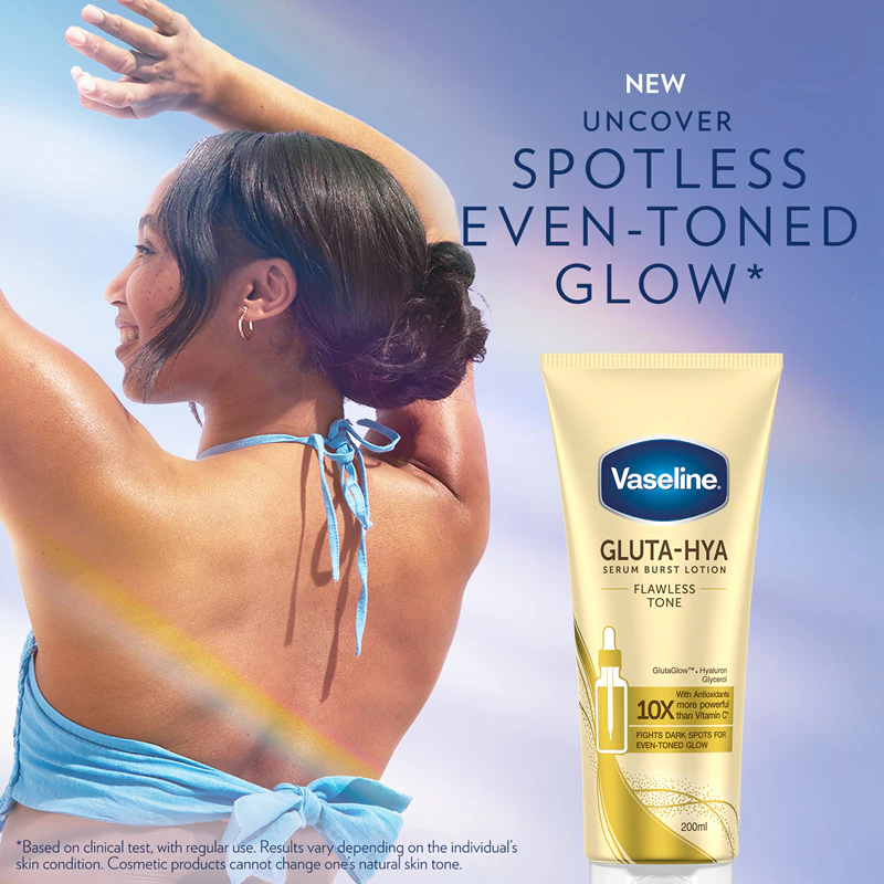 Sérum Corporal Vaseline Gluta-Hya Flawless Tone