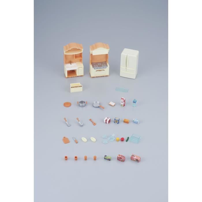 Figurines miniatures - SYLVANIAN FAMILIES - 5341 - La cuisine aménagée