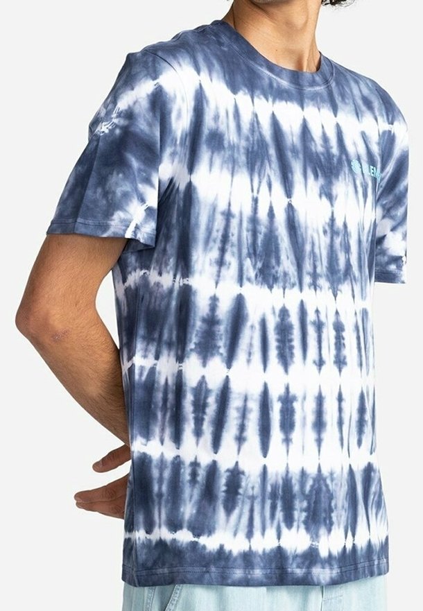 Element Print T-shirt - donkerblauw