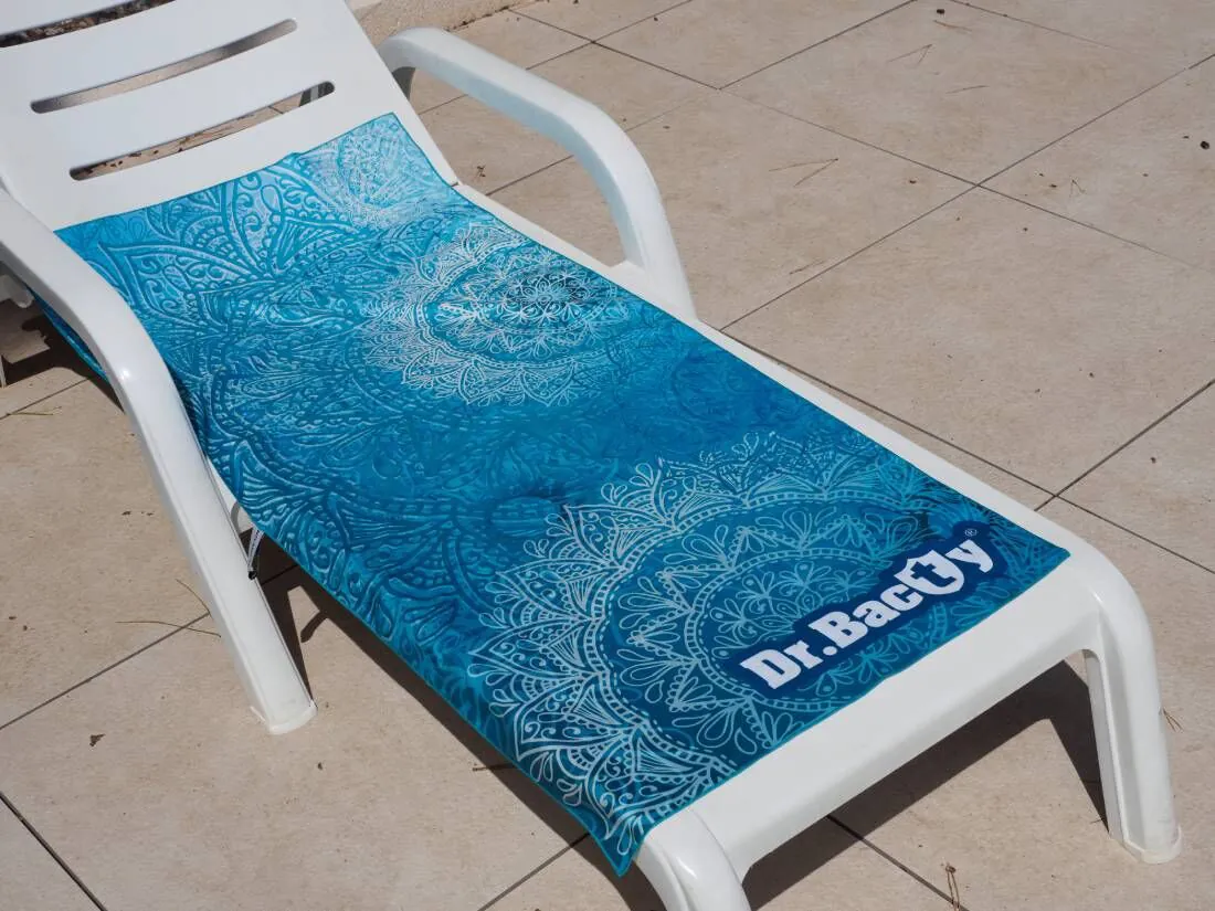 Dr. Bacty Ręcznikmandala Blue L 60 X