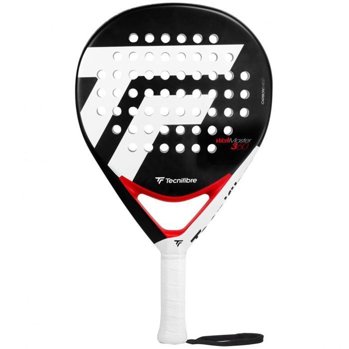 Padelracket - TECNIFIBRE - New Wall Master 360 PHD - 365 g - TEI koolstofvezels - Spin Skin 3D