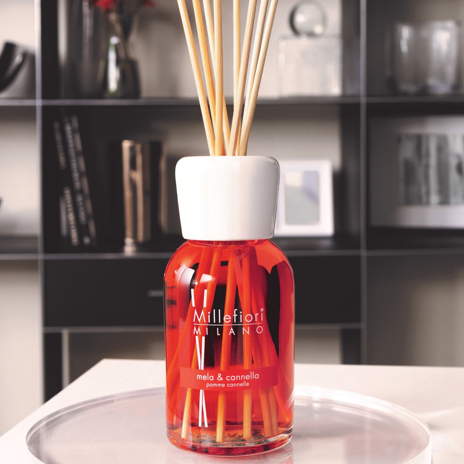 Millefiori MILANO Diffuseur à bâtonnets, pomme & cannelle