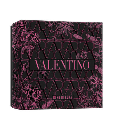 Valentino Pack Born in Roma Uomo Eau de Toilette -lahjasetti Hajuvesi miehille Puun tuoksu 100 ml 100 ml