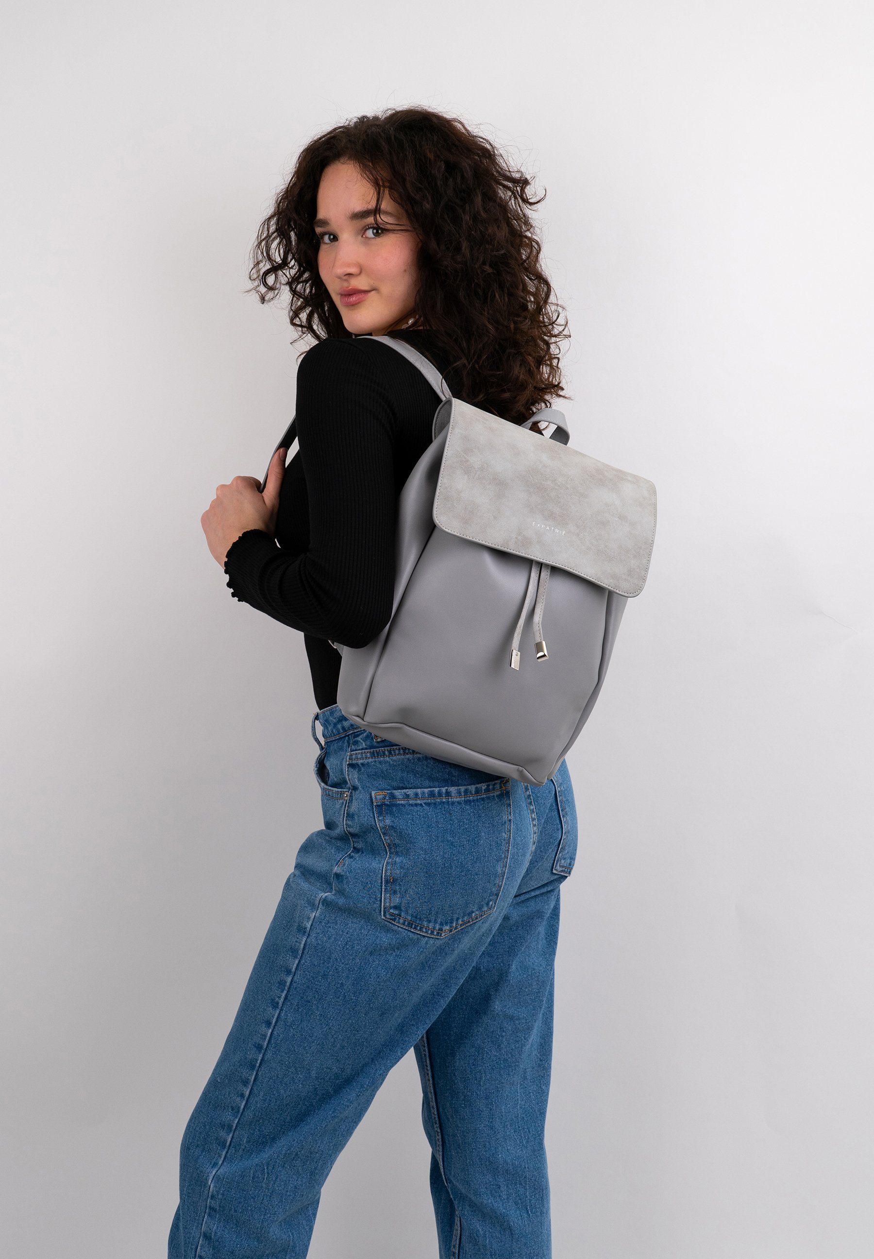 Expat ESTELLE - Rucksack - grau