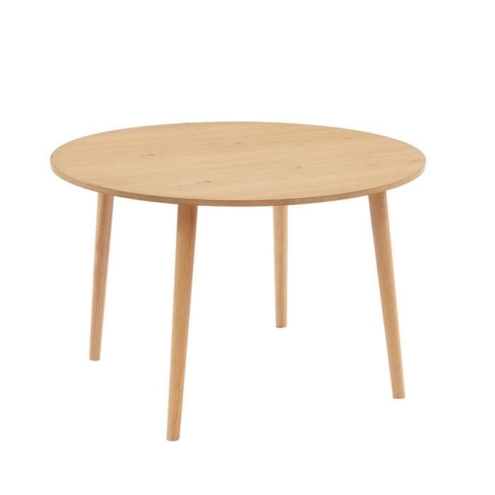 ORATELLO Esstisch, Eichenfurnier, 120 cm - Holz