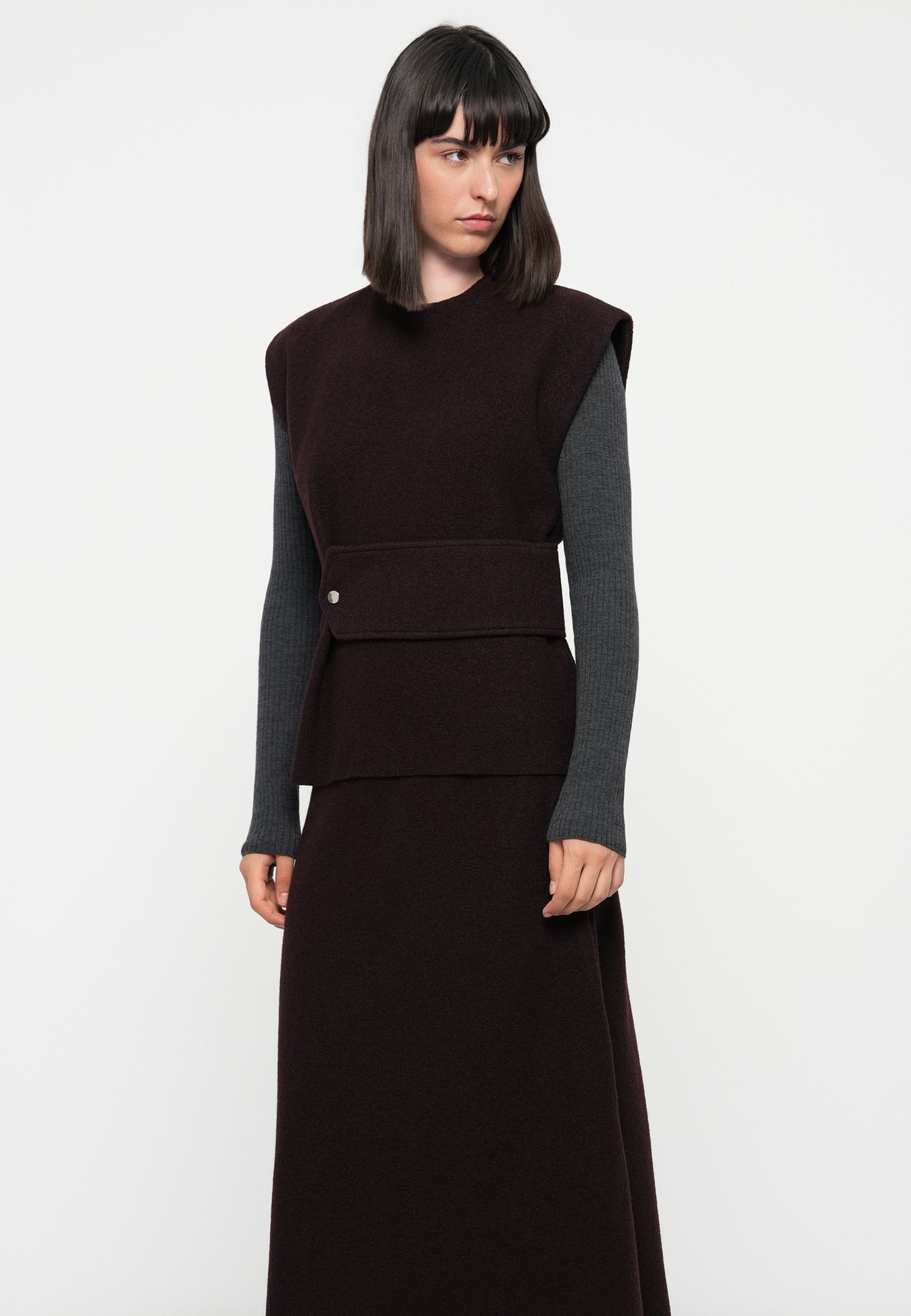 IVY OAK TOULA - Vest - Syrah