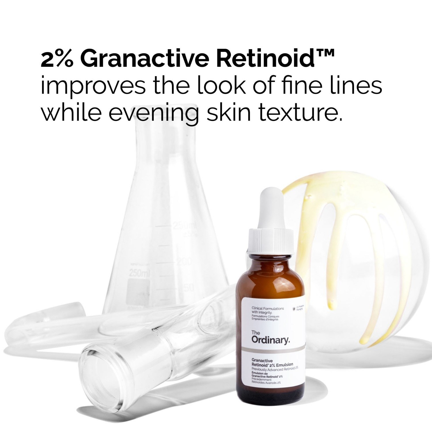 The Ordinary Anti-Aging Serum proti znakom staranja kože Granactive Retinoid 2% emulzija - 30 ml
