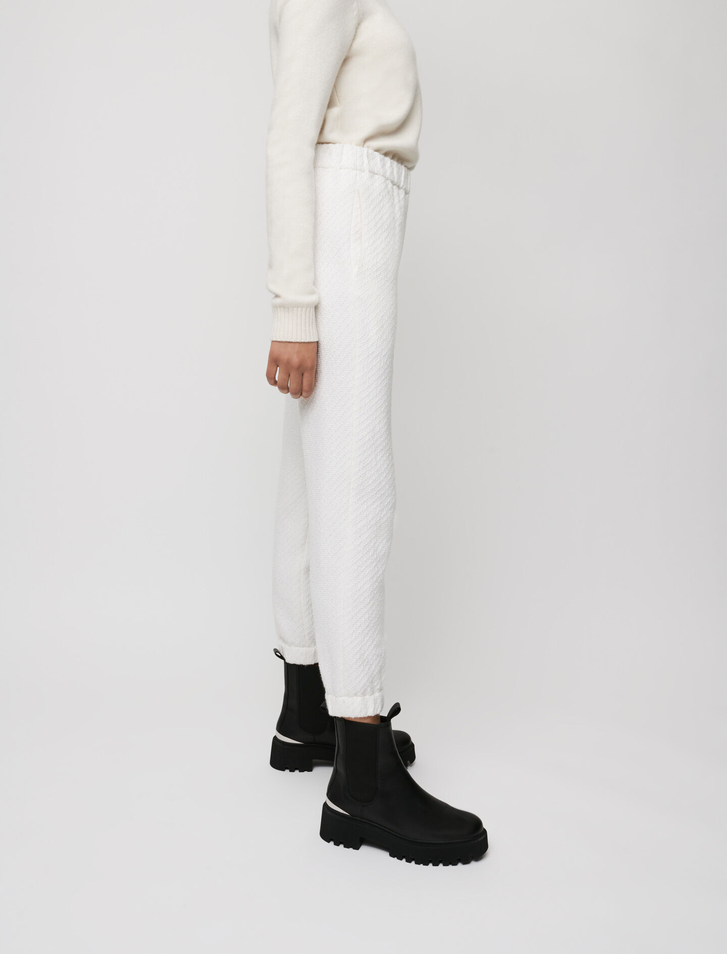 Pantaloni de trening stil tweed - Raw