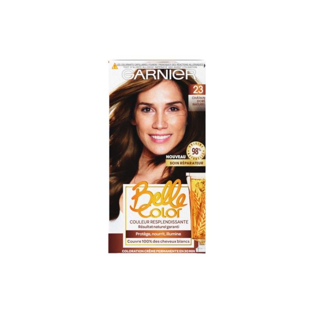 Garnier Crème de coloration à l’huile de germe de blé.