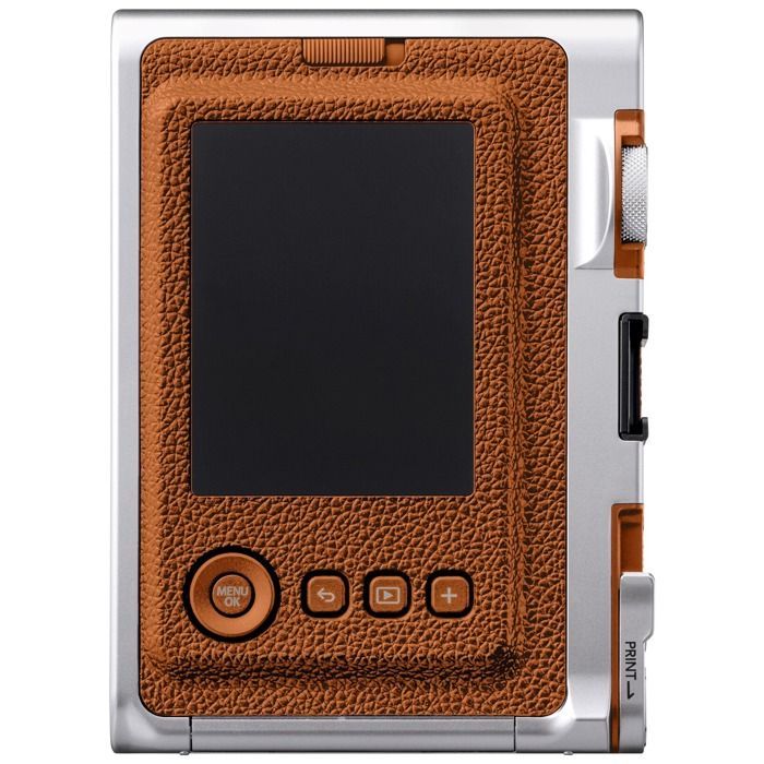 Fotocamera istantanea - Fujifilm - Instax Mini Evo - Marrone - Bluetooth - Flash integrato