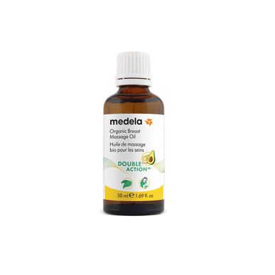 Medela Double Action Tepelverzachtende Massageolie 50 ml