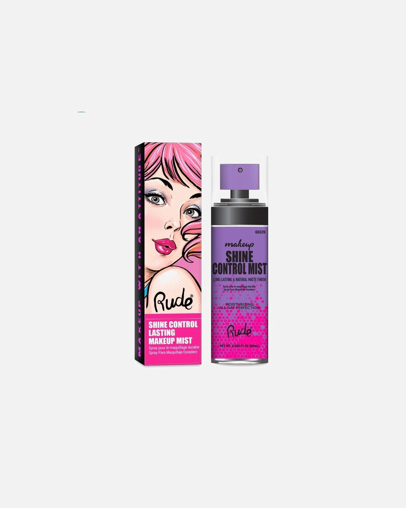Rude Cosmetics RUDE Shine Control Lasting Makeup Mist