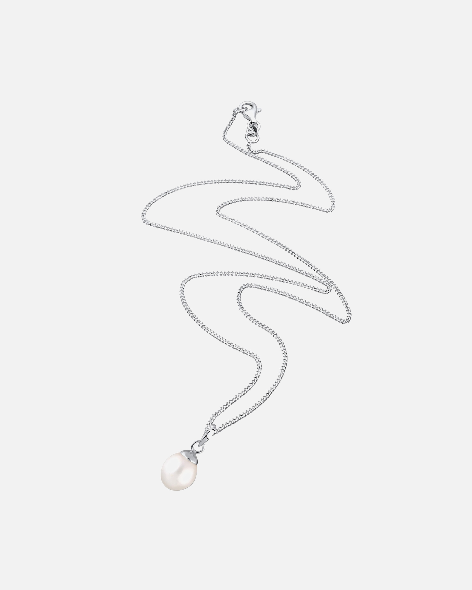 Elli Femme Perle de Culture d'Eau Douce Chinoise Argent (925/1000)