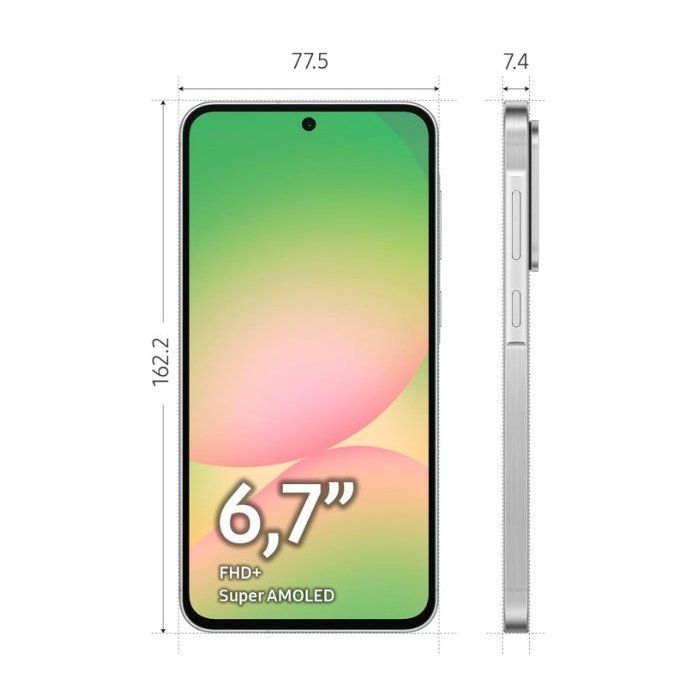 SAMSUNG Galaxy A56 5G Smartphone 8 + 128GB Grey - Middle Eastern Version