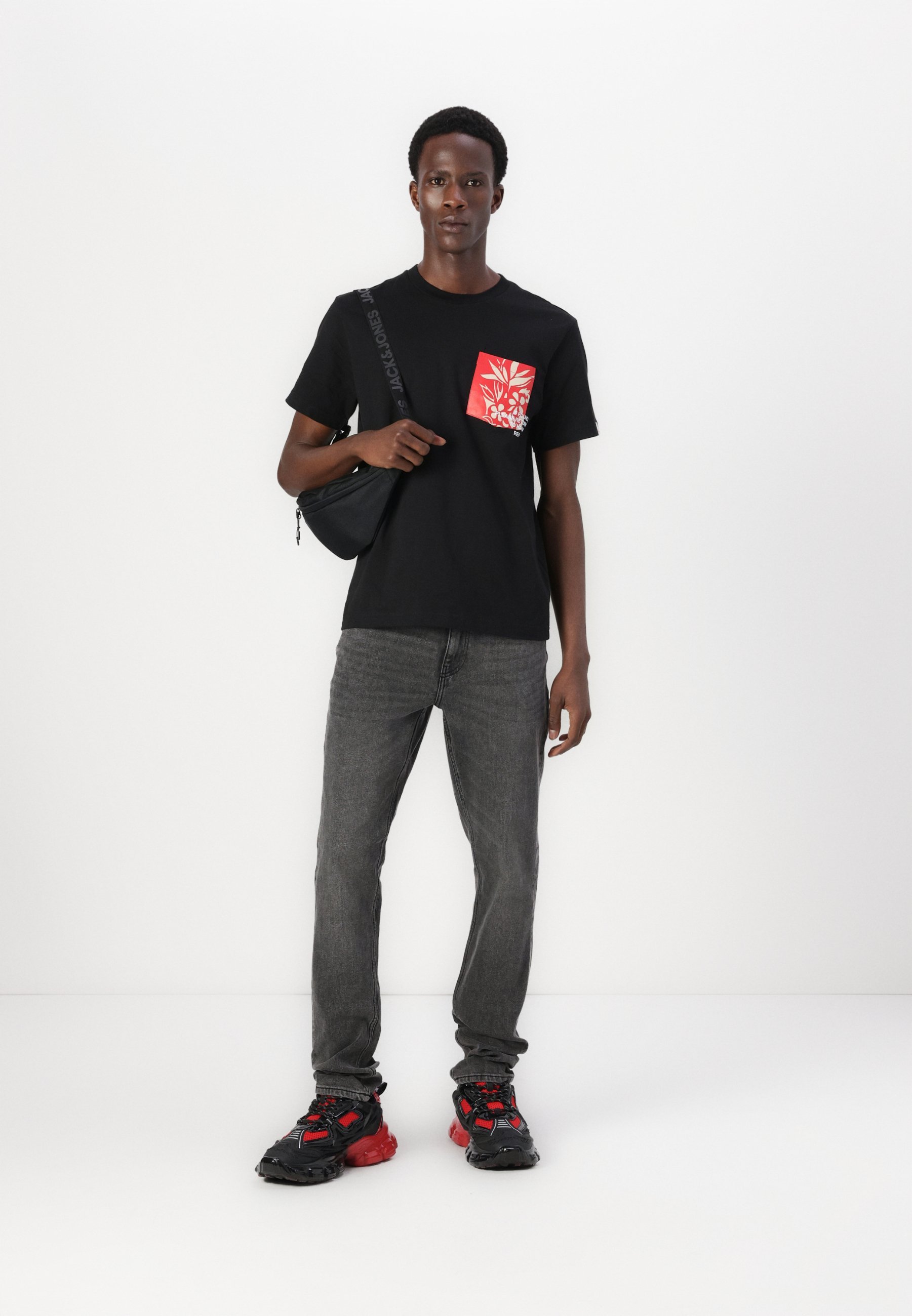 Only & Sons ONSLOOM - Jean slim - Noir délavé