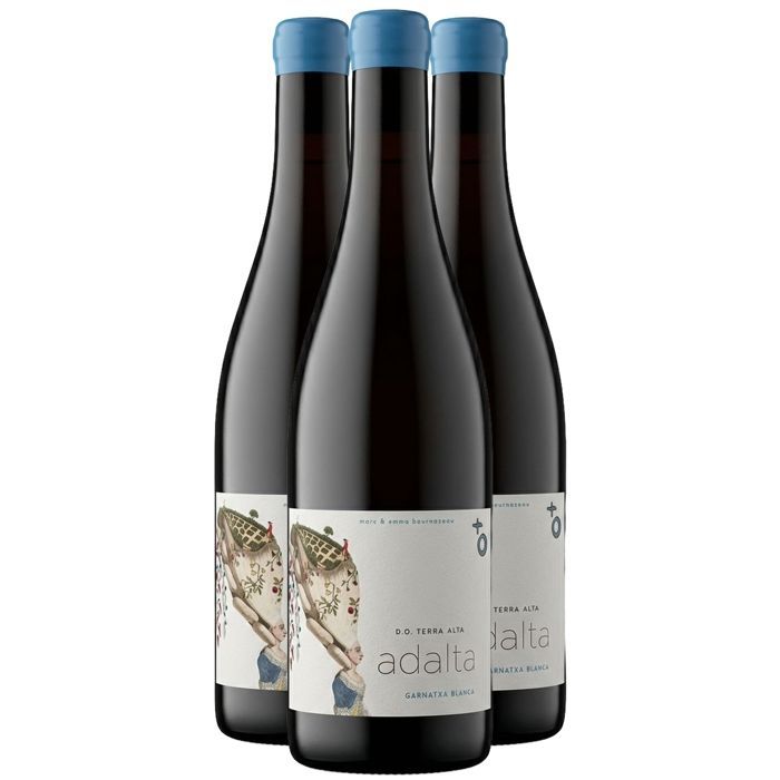 Adalta Terra Alta 2019 - Vino blanco de España (3 x 75 cl)