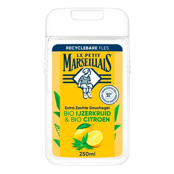 Sprchový gél Le Petit Marseillais Extra Doux Bio Verbena & Bio citrón<br>250 ml