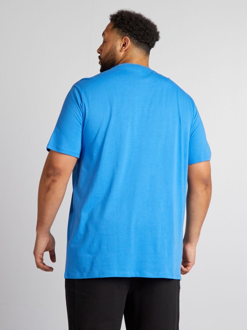 Camiseta de punto jersey - AZUL