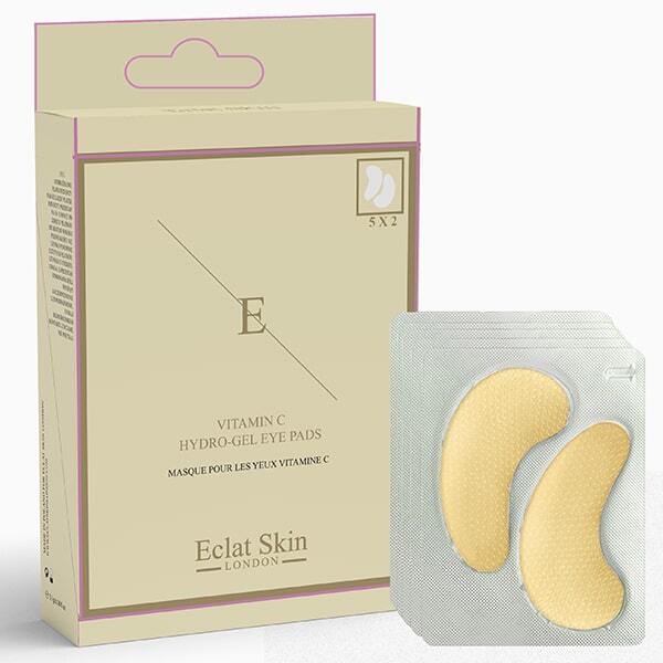 Eclat Skin London Comprese cu Gel Hidrogen cu Vitamina C x 5