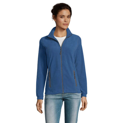 Chaqueta Micro Polar Nova De Mujer Con Cremallera