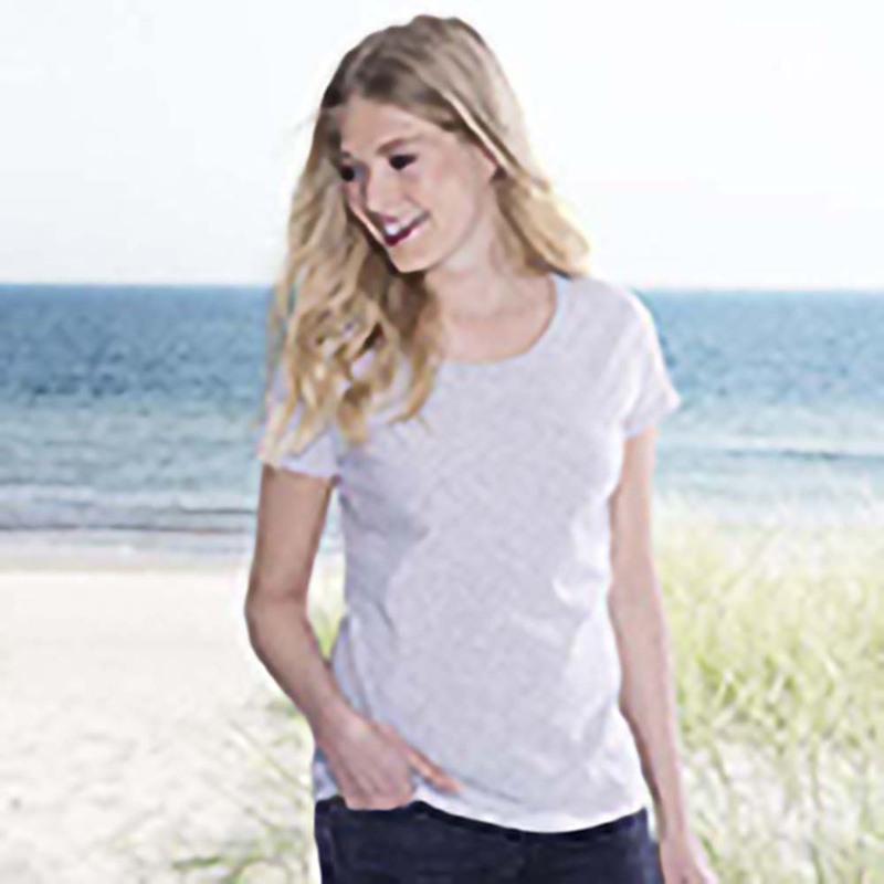  Tricou cu imprimeu floral premium Fruit Of The Loom