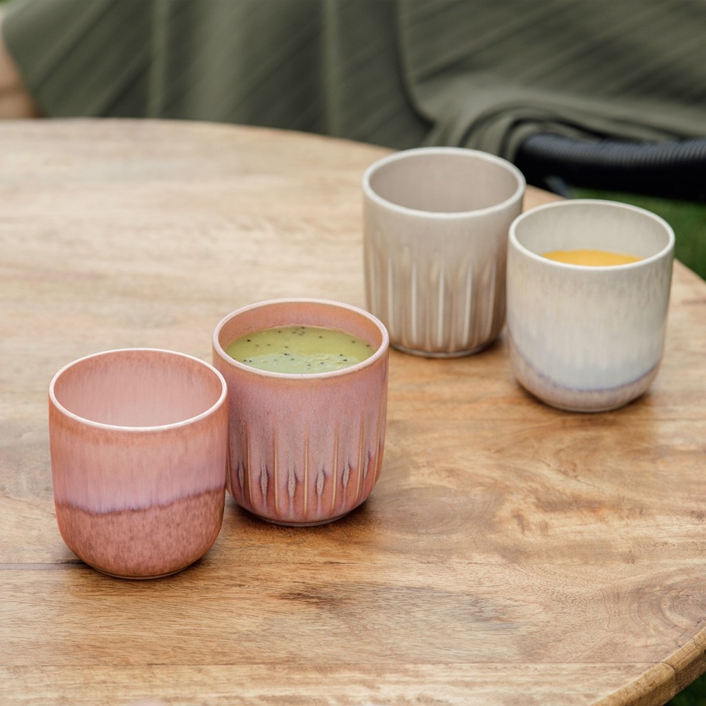 Man patīk. Villeroy & Boch glāzes, 2 daļu komplekts, Perlemor Coral – 1 daļa.