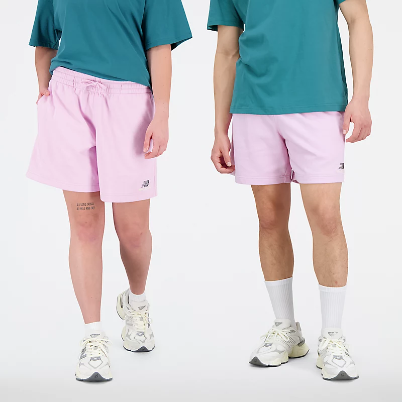 Unisex, απαραίτητο σορτς French Terry – LILAC CLOUD