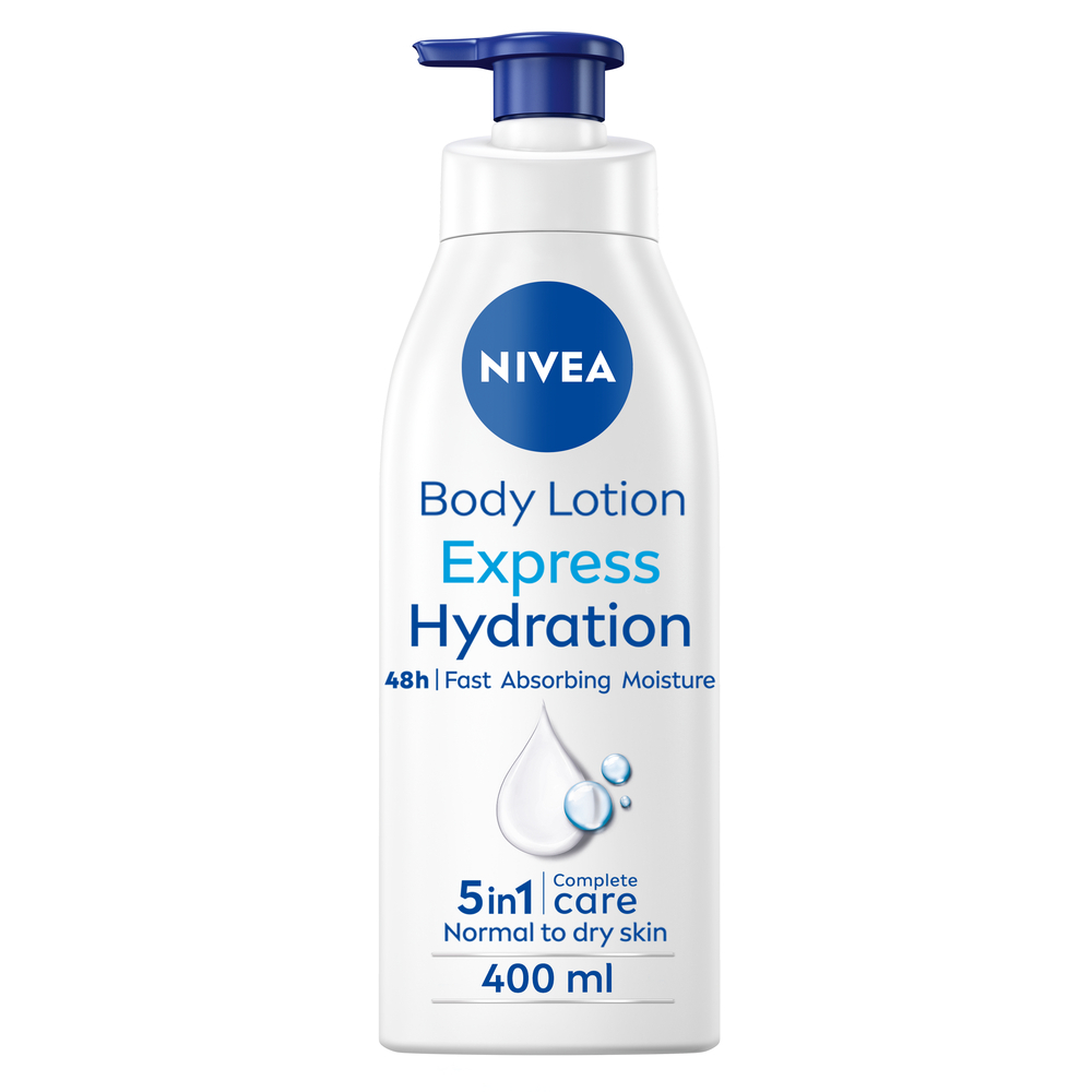 Expressz Hidratáló Pumpás Testápoló 400 ml - NIVEA