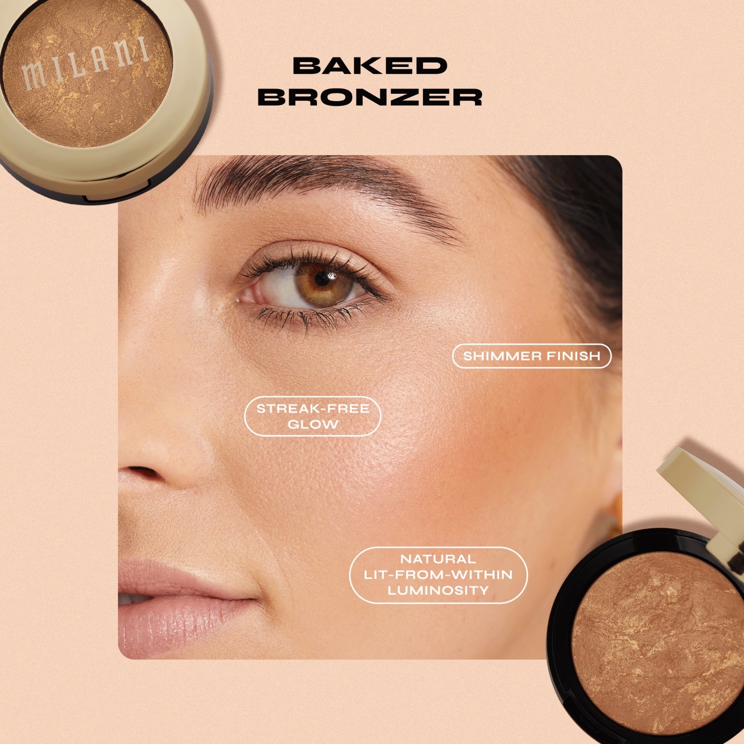 Milani Bronzer ceptais bronzeris - 7 g