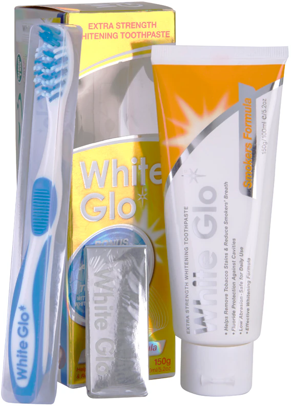 White Glo tandverzorgingsset voor rokers