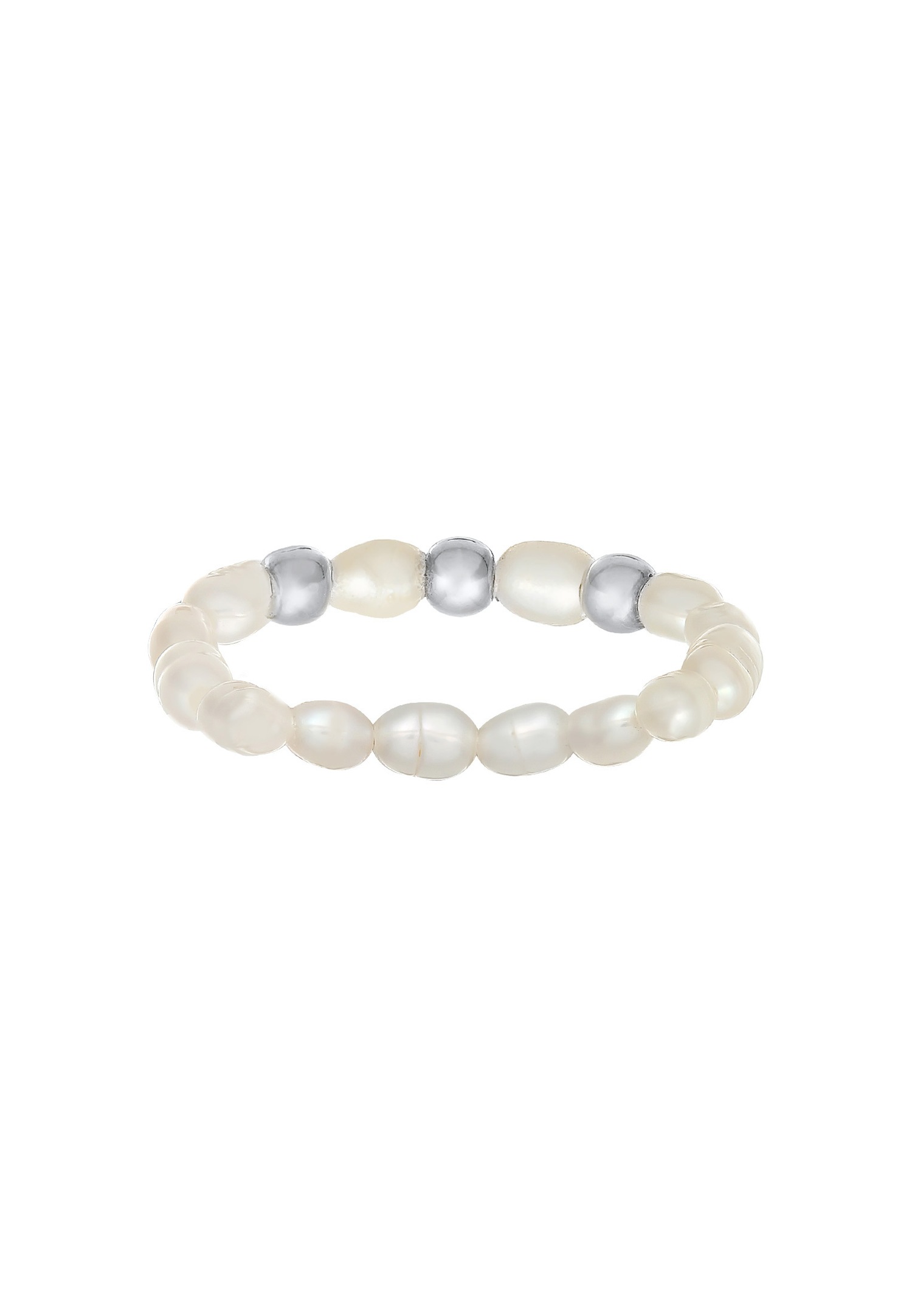 Elli Femmes Beads Tendance avec Perles de Culture d'Eau Douce en argent sterling 925 plaqué or