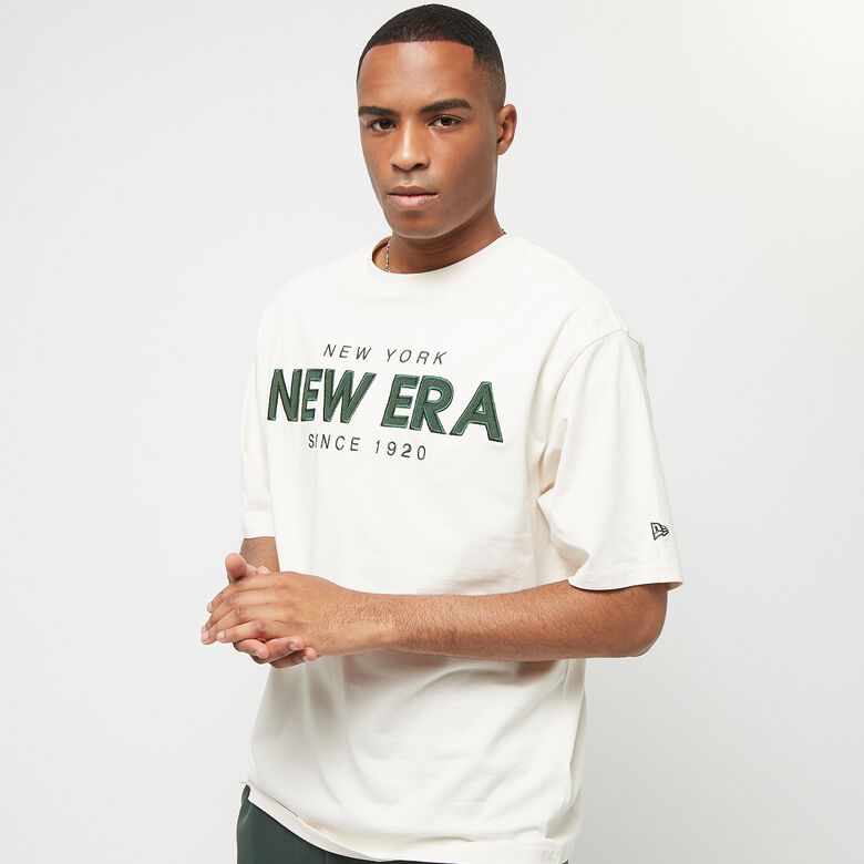 Oversize-T-Shirt mit Schriftzug